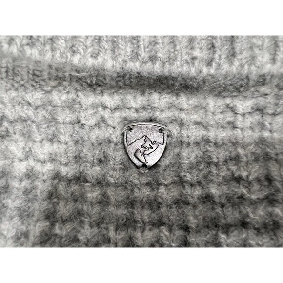 Kuhl Sienna Sweater Womens Small Knit Pullover Ribbed Cowl Neck Ash Gray - Picture 13 of 16